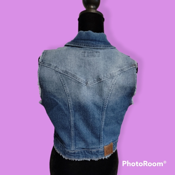 Paris Blues Vest Jean Jacket - Picture 2 of 5